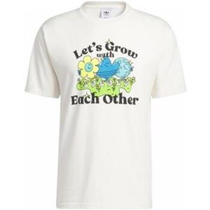 Adidas T-shirt Korte Mouw  ic5558_grow_together_beige