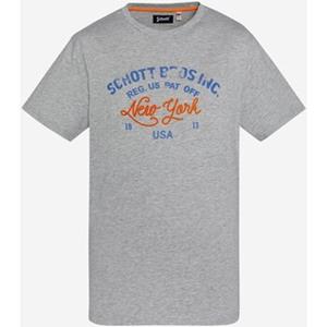 Schott T-shirt Korte Mouw  TSTOBY
