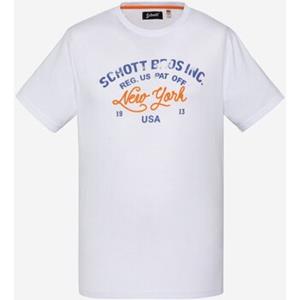 Schott T-shirt Korte Mouw  TSTOBY