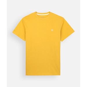 Oxbow T-shirt Korte Mouw  Effen T-shirt met borstborduursel 4flo TEBAZ