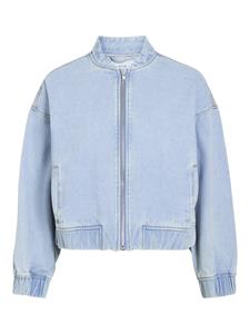 Vila vimarley denim bomber jacket 14109889 light blue denim