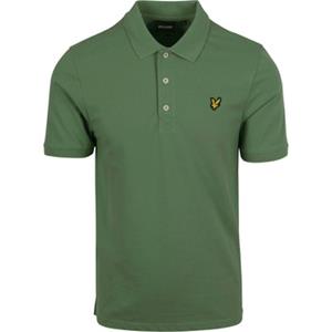 Lyle And Scott T-shirt  Polo Plain Groen