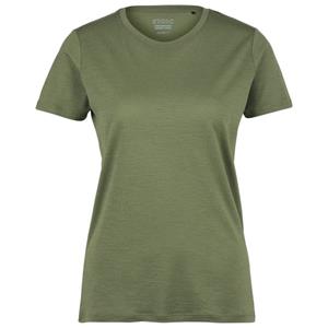 Stoic  Women's Merino155 LaholmSt. T-Shirt - Merinoshirt, olijfgroen