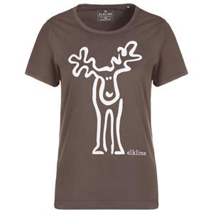 Elkline  Women's Rudolfine - T-shirt, bruin