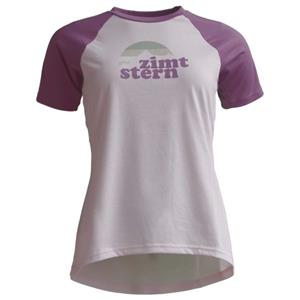 Zimtstern  Women's Sunsetz Tee - T-shirt, purper/grijs