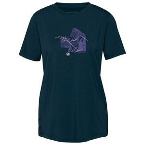 Mammut  Women's Mountain T-Shirt 4208m - T-shirt, blauw