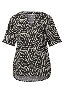 Street One a345627 ltd qr splitneck blouse