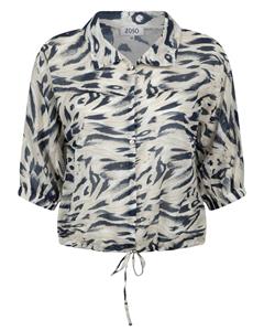 Zoso Blouse korte mouw leonie