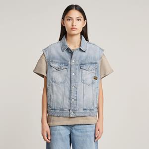 G-Star RAW Relaxed Denim Vest - Lichtblauw - Dames
