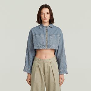 G-Star RAW Hyper Cropped Jack - Lichtblauw - Dames