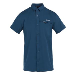 Regatta Heren packaway reisshirt met korte mouwen