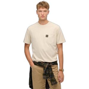 Superdry T-shirt Korte Mouw  T-shirt à poche surpiqûres contrastées