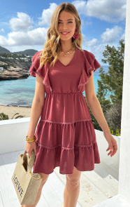 The Musthaves Cala Jondal Jurk Dust Roze