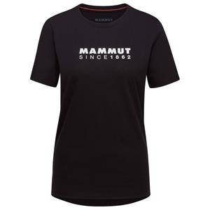 Mammut  Women's Core T-Shirt Logo - Sportshirt, zwart