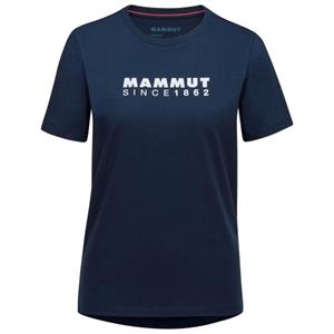 Mammut  Women's Core T-Shirt Logo - Sportshirt, blauw