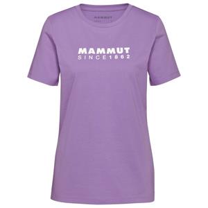 Mammut  Women's Core T-Shirt Logo - Sportshirt, purper