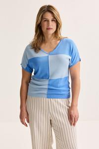 Mayerline Colourblocking Trui Met Kapmouwtjes