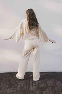 Looxs Revolution Lxs viscose /linnen blouse voor dames in de kleur