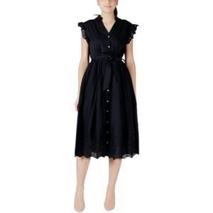 Vila Korte Jurk  Vianglassi V-Neck S/L Midi 14105143