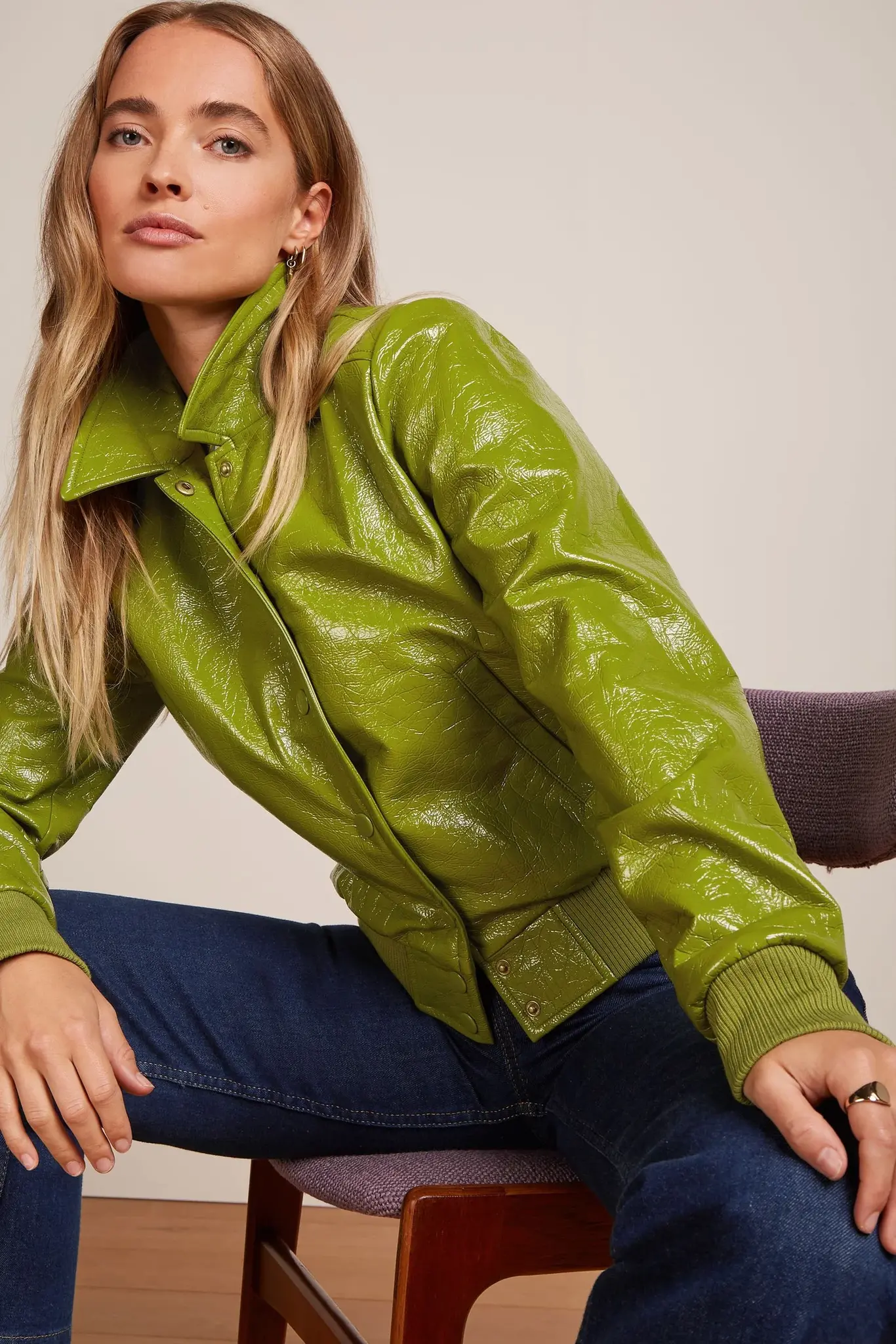 King Louie 08602 isa jacket shine guacamole