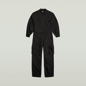 G-Star balloon jumpsuit ls wmn d26428-d308 6484 dk black