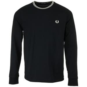 Fred Perry T-shirt Korte Mouw  Long Sleeve Twin Tipped Tee Shirt