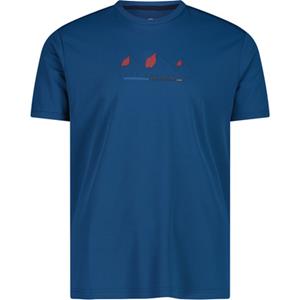 CMP Heren Print functioneel T-shirt