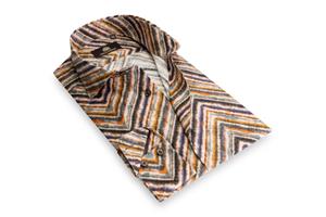 Circle of Gentlemen Nilo streepdessin in stretch kwaliteit