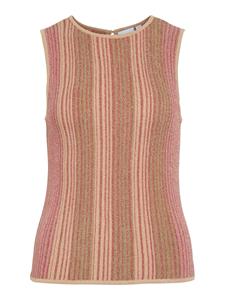 Vila Blouse  Top Melvina Glitter - Aurora Red