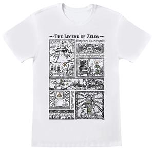 Nintendo Unisex volwassen tekeningen legende van zelda t-shirt