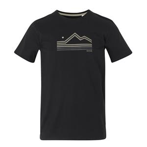 Regatta Heren breezed v abstract mountain t-shirt