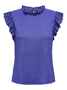 Only onlfallon s/s frilltop cs jrs 15348025 clematis