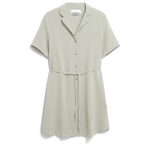 ARMEDANGELS  Women's Mabelaa Musselin - Jurk, grijs/beige