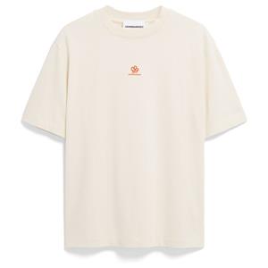 ARMEDANGELS  Women's Tarjaa Back Flowaa - T-shirt, wit