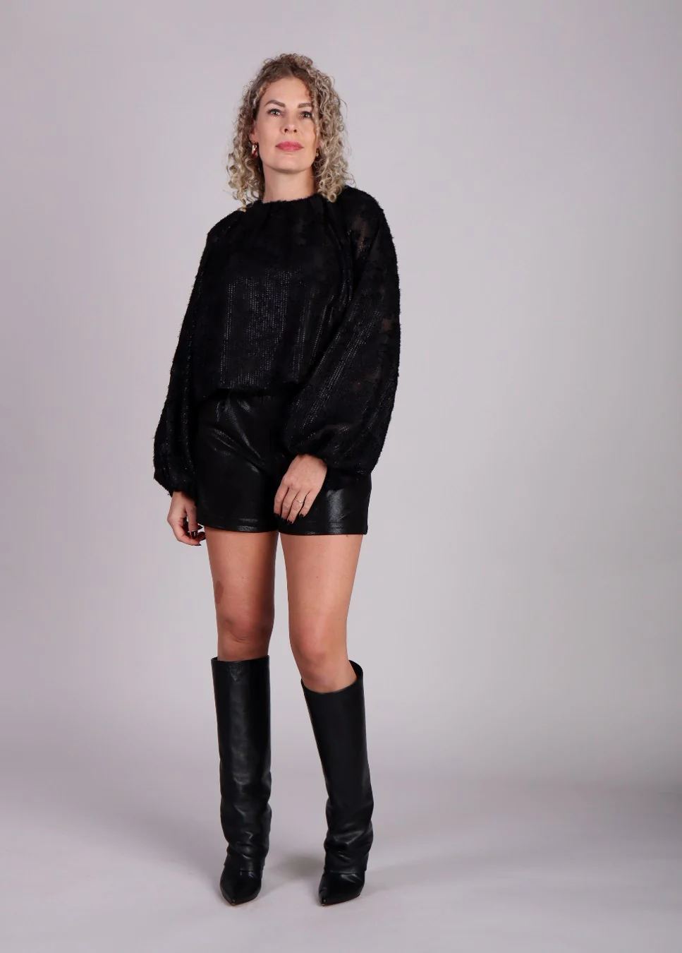 FRNCH Shani short glanzend