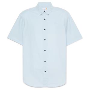 Timberland  Short Sleeve Stretch Poplin Shirt - Overhemd, grijs