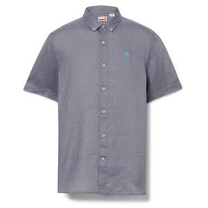 Timberland  Mill Brook Linen Short Sleeve Shirt - Overhemd, grijs