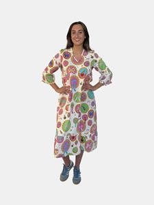 Mucho Gusto  jurk dresden barok cirkel print