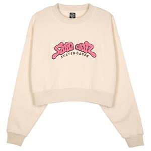 Santa Cruz  Women's Winkowski 8Baller Strip Crew - Trui, chalk