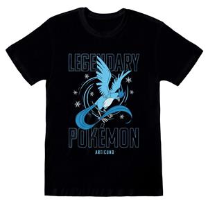 Pokemon Unisex legendarisch articuno t-shirt voor volwassenen