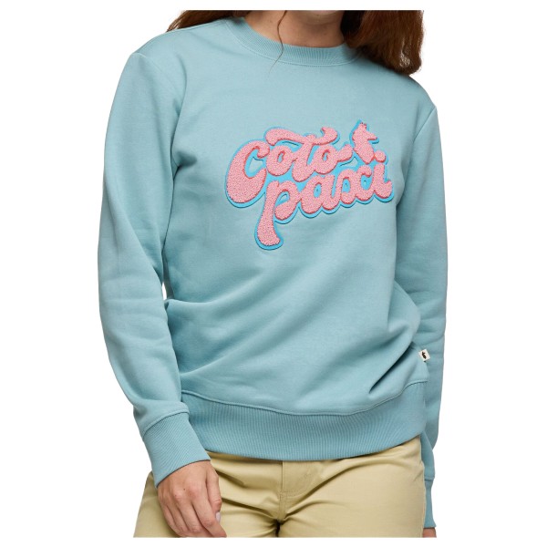 Cotopaxi  Women's Coto-Patch Crew Sweatshirt - Trui, turkoois