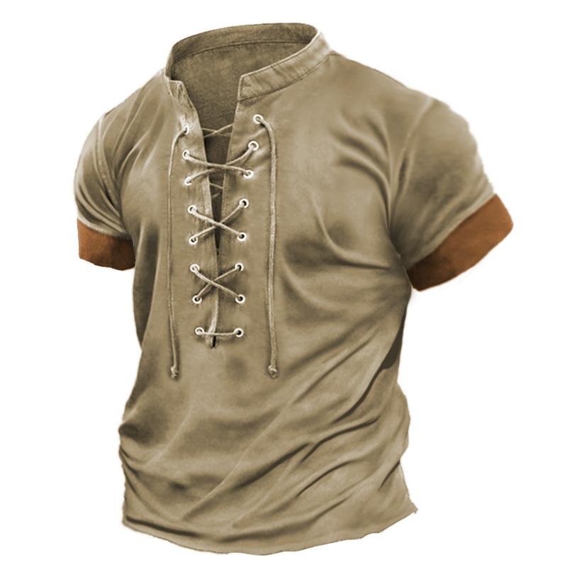 RJ37CE Heren T-shirt met korte mouwen, grafisch en geborduurd, lente- en zomermodel, korte mouwen, bedrukt L zwart