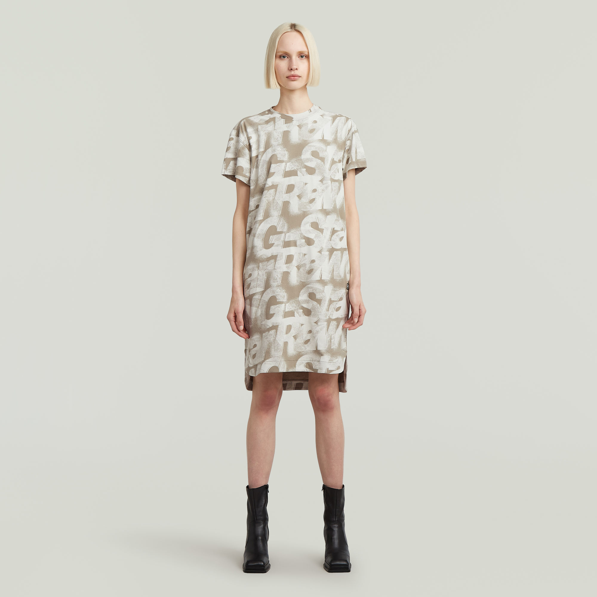 G-Star RAW Printed Loose T-shirtjurk - Meerkleurig - Dames