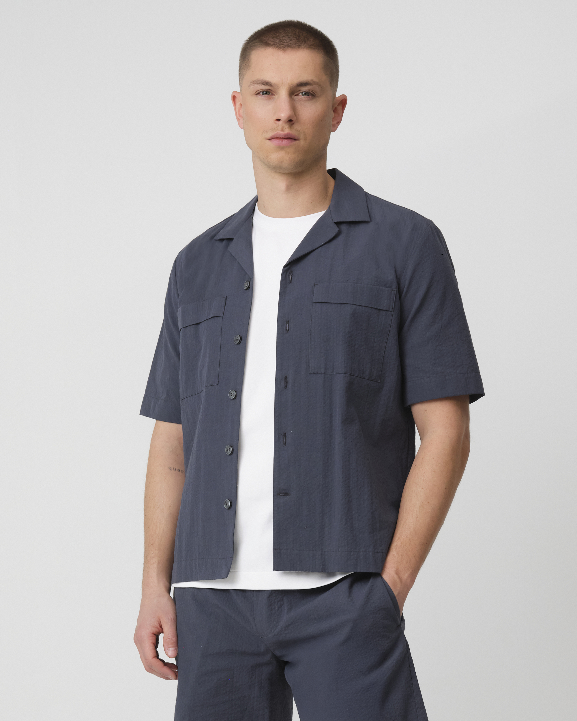 J.c. rags Aaron Casual Heren Overhemd KM