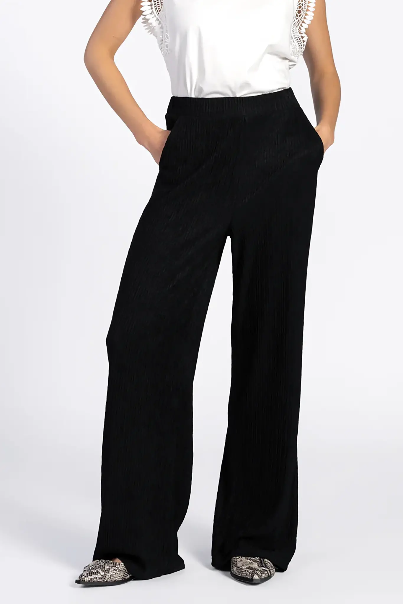 Aaiko Ramona structure trousers