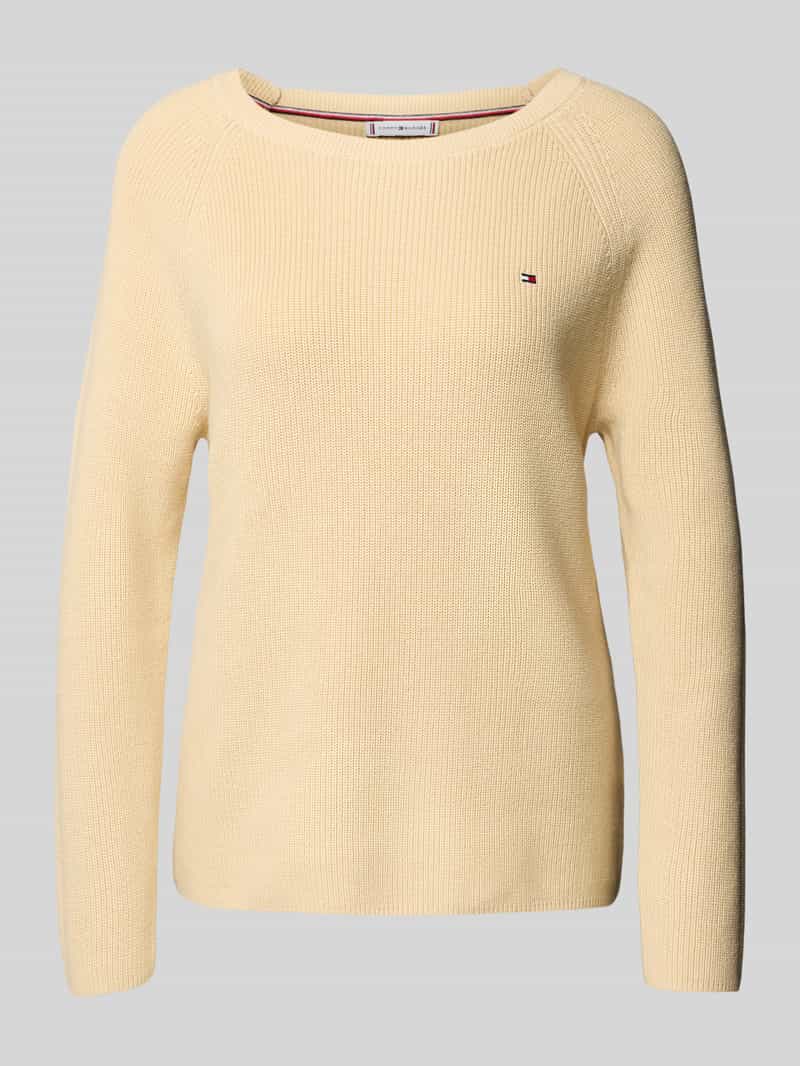 Tommy Hilfiger Gebreide trui CO CARDI FINE GG LS BOAT-NK SWT