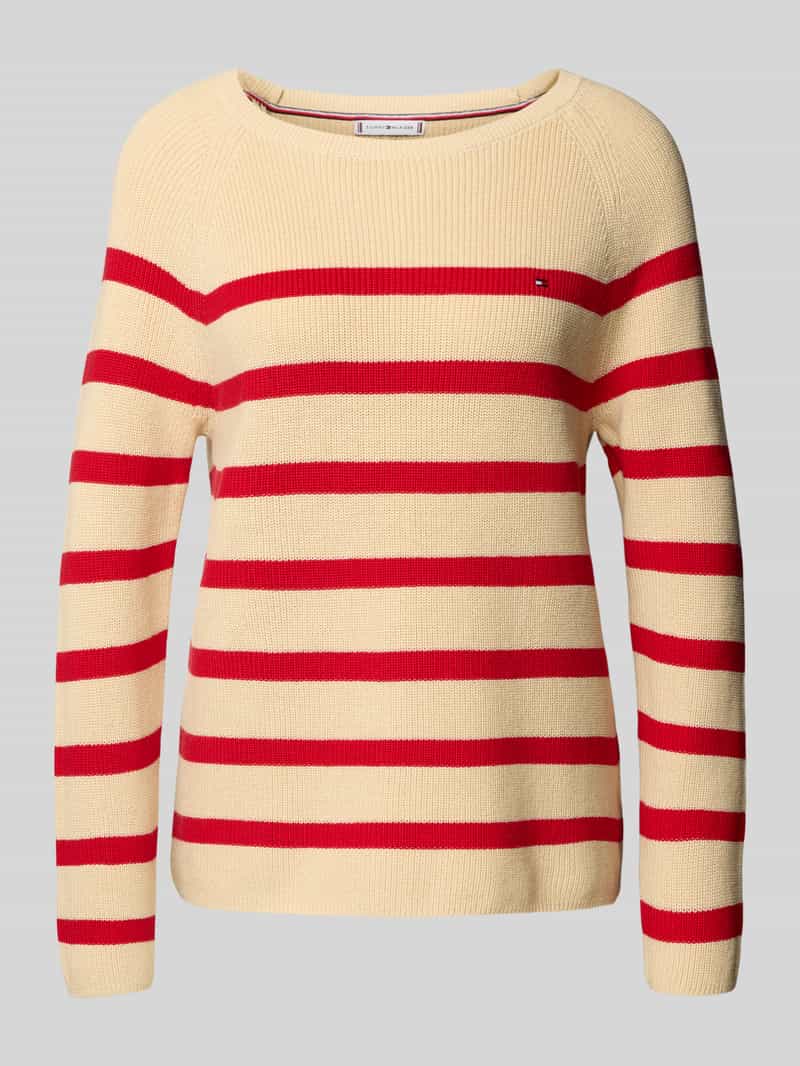 Tommy Hilfiger Gebreide trui CO CARDI FINE GG LS BOAT-NK SWT