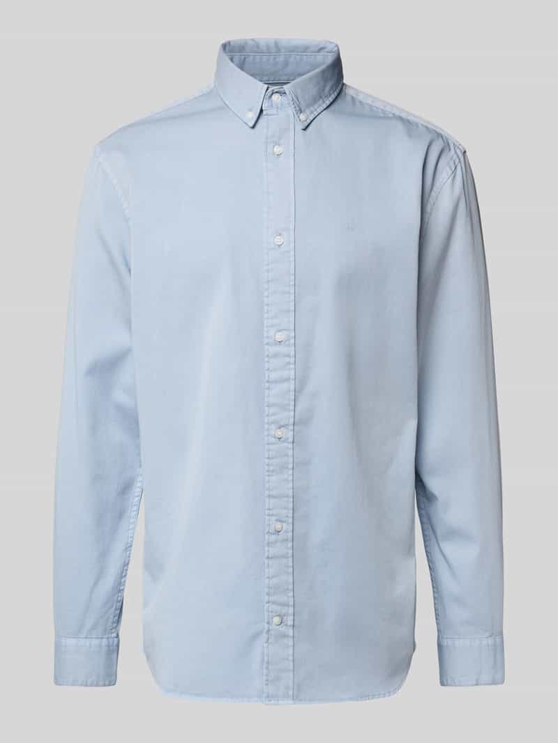 Calvin Klein Overhemd met lange mouwen GARMENT DYED LW TWILL L/S SHIRT