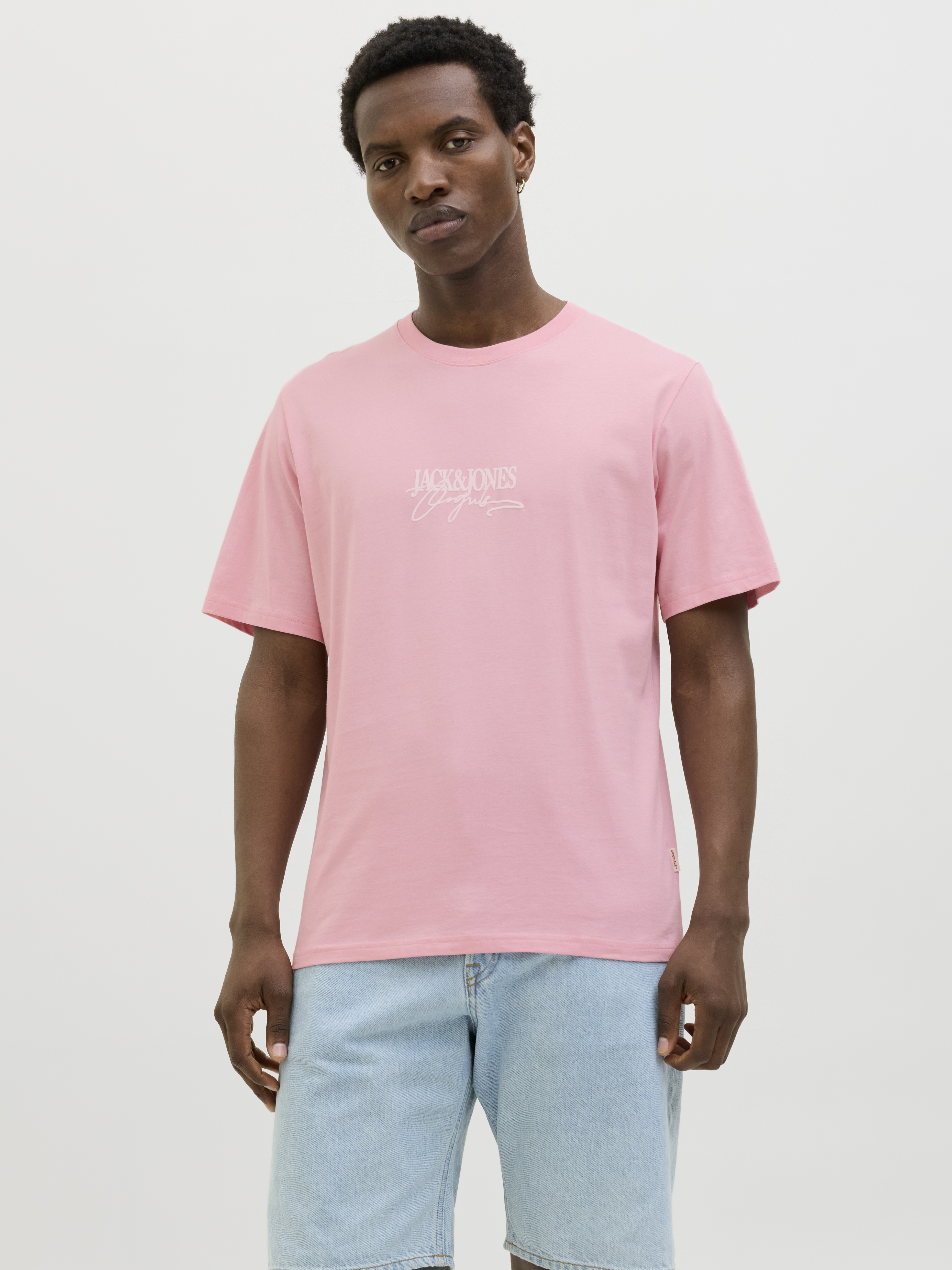 Jack & Jones Joralmeria branding tee ss crew nec