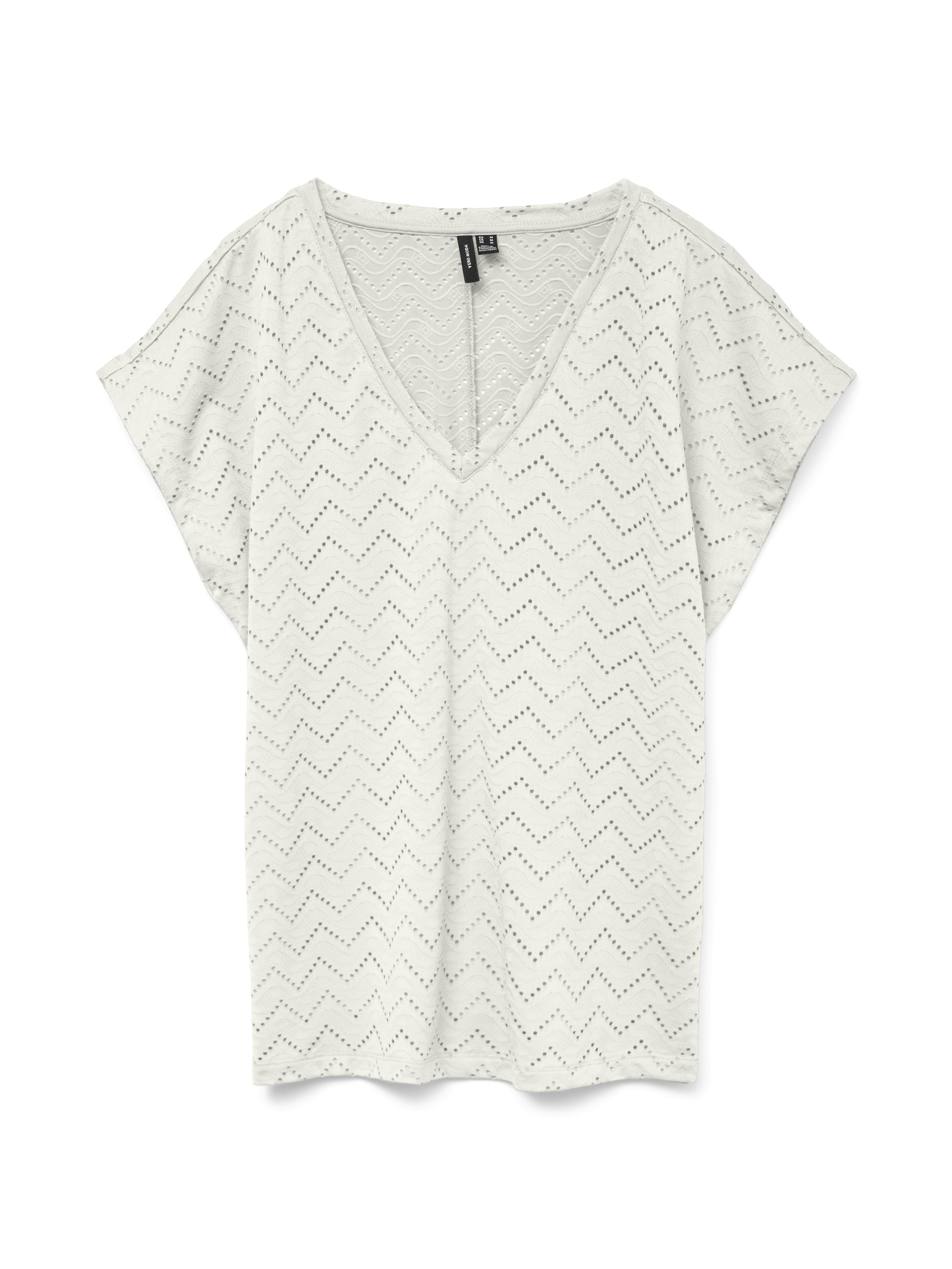 Vero Moda Vmthas ss v-neck top jrs ga vo